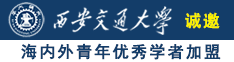 屌插屄在线诚邀海内外青年优秀学者加盟西安交通大学